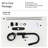 Lily High Arc One-Handle Pull-Down Classic Kitchen Faucet, Supply Line Included, Matte Black-129019115