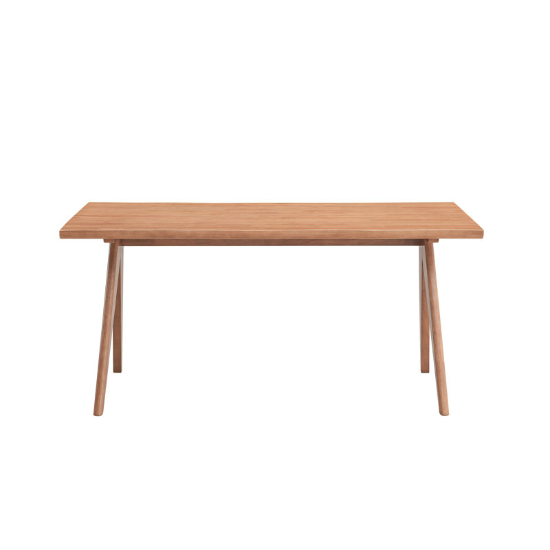 Table de salle à manger rectangulaire en bois naturel Casual Chic