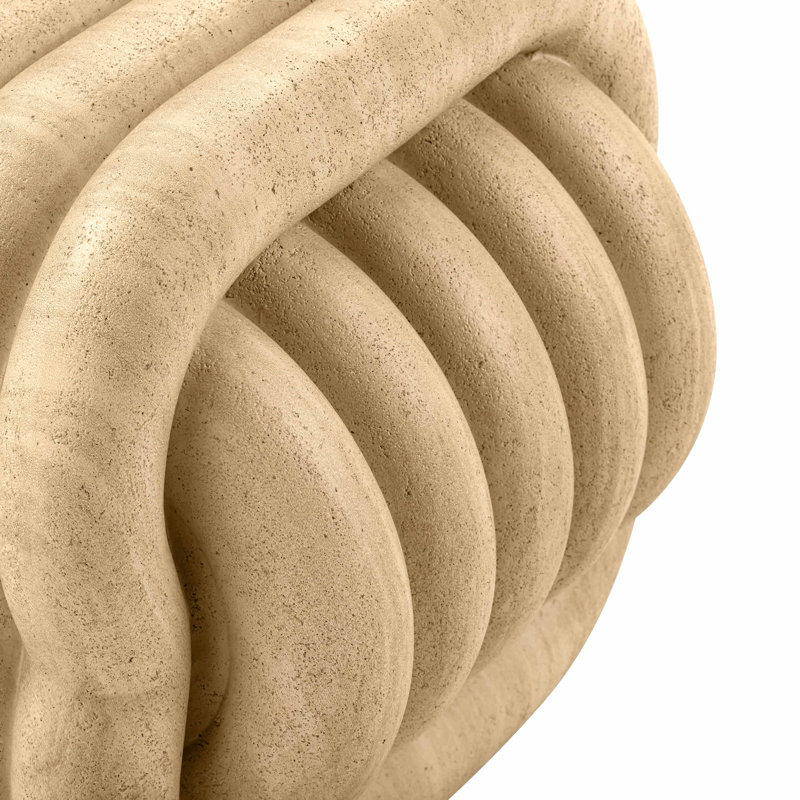 Tabouret d'appoint Rolandat, Tanné
