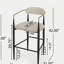 Tabouret de bar (ensemble 2 pièces)