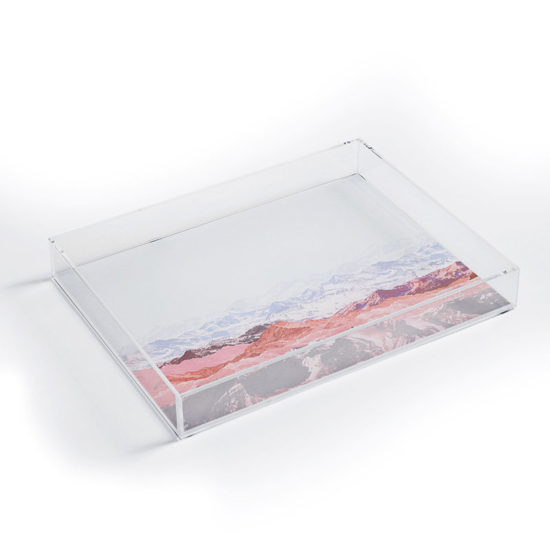 Plastic / Acrylic Tray, 2" H x 8" W x 6" D