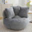 Fauteuil à billes en velours côtelé-779782024