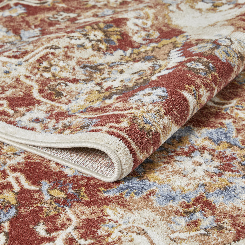 Raashi Washable Abstract Indoor Rug, Rectangle 7'10" x 9'10"