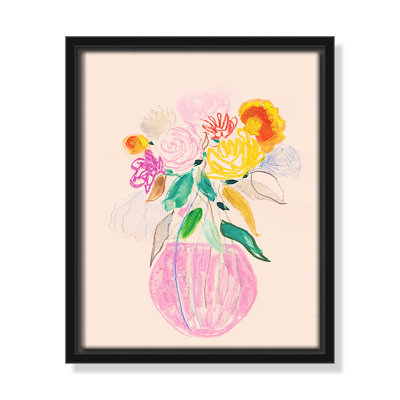 Simple Floral I Print by Bea Dina