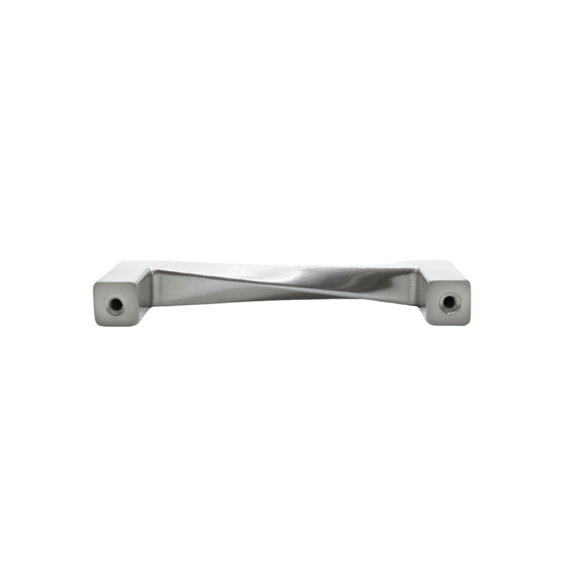 Twist Bar / Handle Pull, Satin Nickel, 5"
