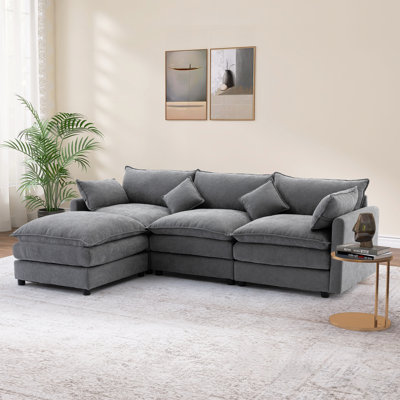 Arlynda 4 Piece Upholstery Modular Sectional