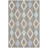 Krystyna Geometric Handmade Tufted Wool Grey Area Rug-2135055007