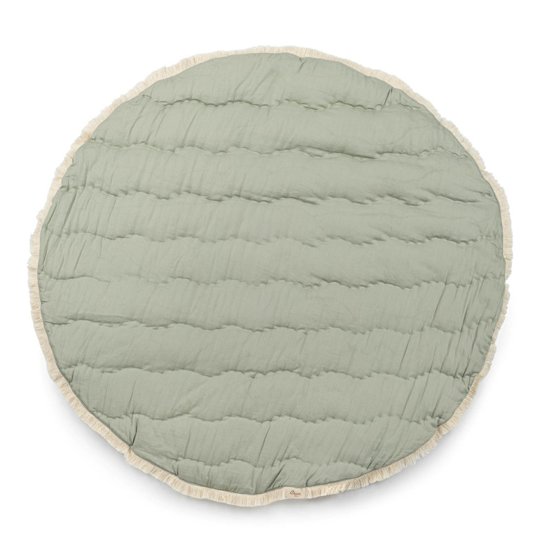 Clementine Fruits & Veggies Cotton Quilted Baby Play Mat