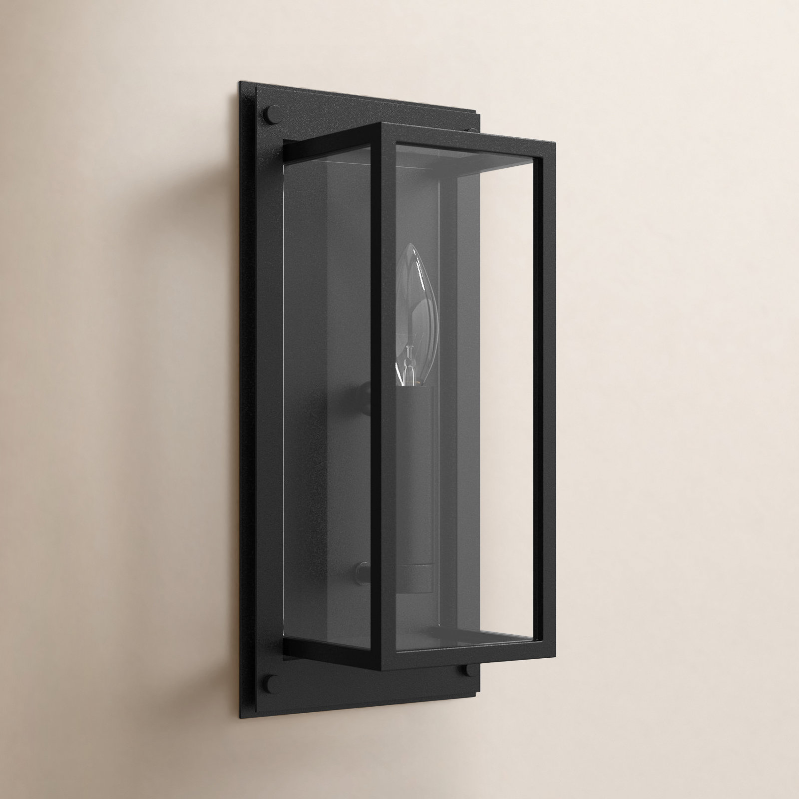 Cadboro Outdoor Wall Light, 13.5" H x 6.25" W x 4" D