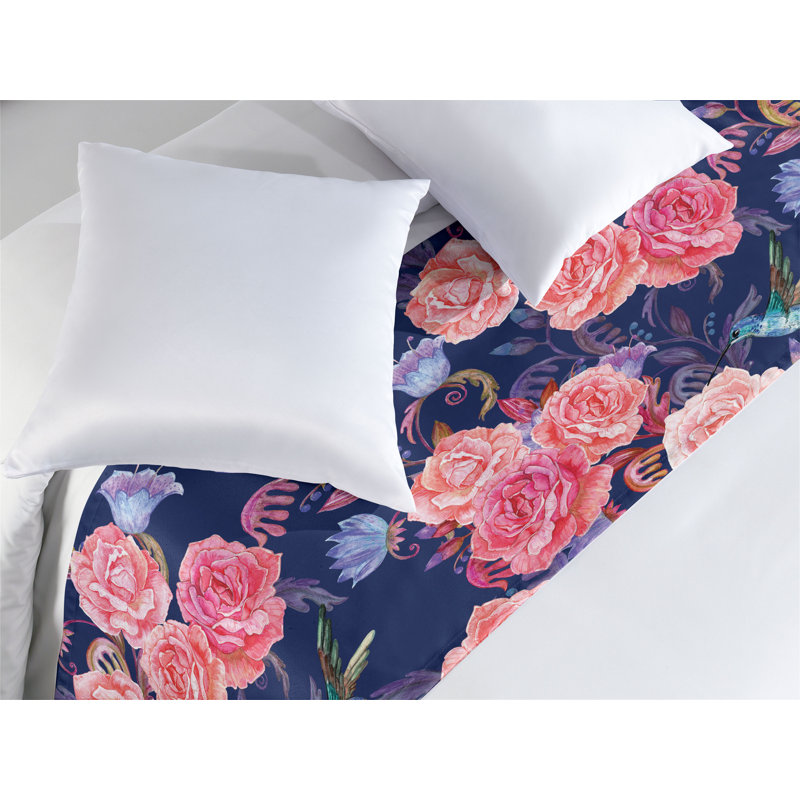 Foulard de lit Ambesonne Birds and Nature, Très grand lit