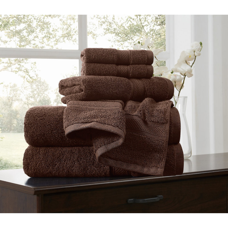  Ensembles de serviettes Regal, Brun
