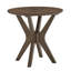 Table de bout en bois massif et manufacturé Kampsville 