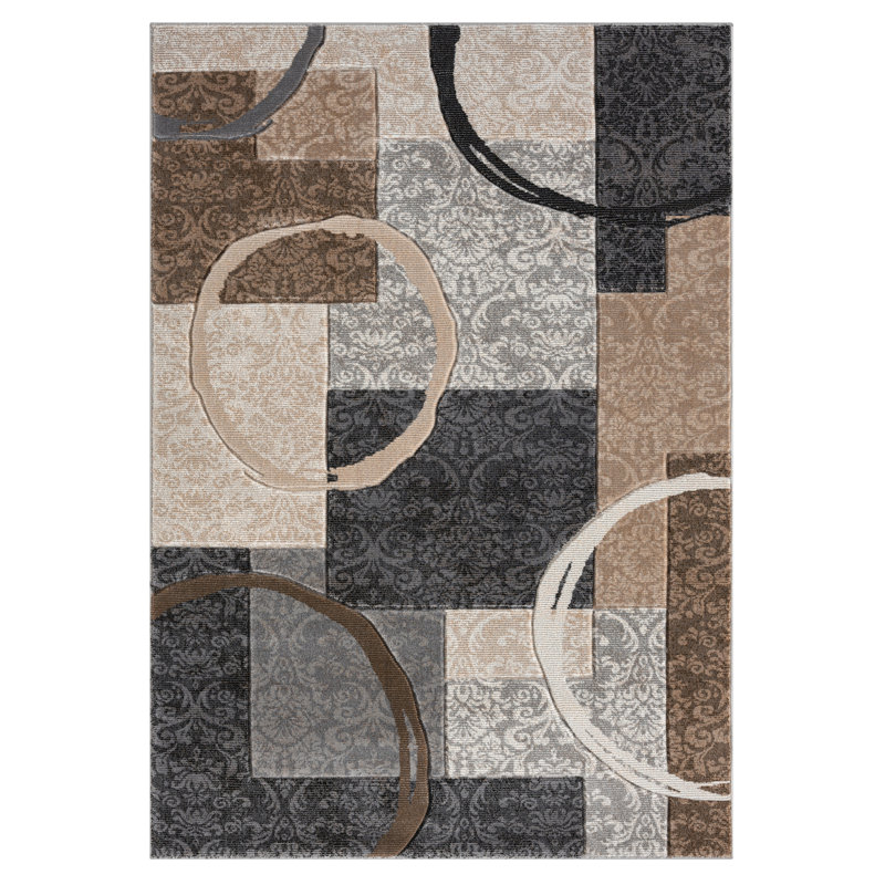Tapis Caratunk, Rectangle 6 pi 7 po x 9 pi 6 po