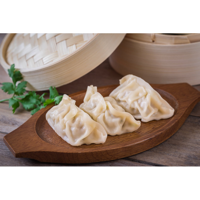 Steamed Dumplings - Wrapped Canvas Print, 81cm H x 122cm W x 3.8cm D