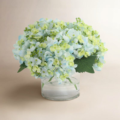 Jannie Hydrangea Floral Arrangement