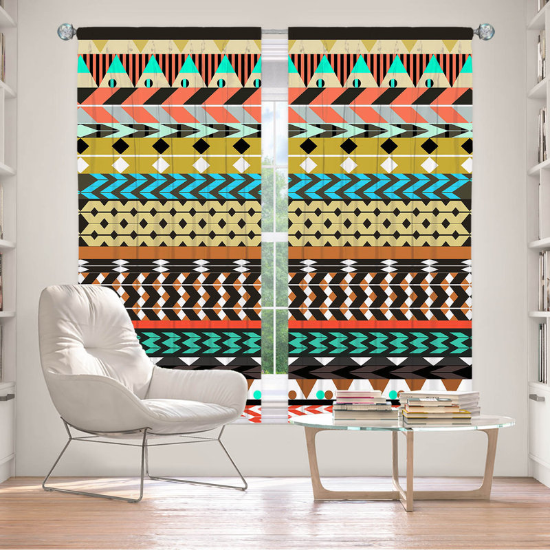 Room Darkening Curtain Pair, 40" W x 82" L