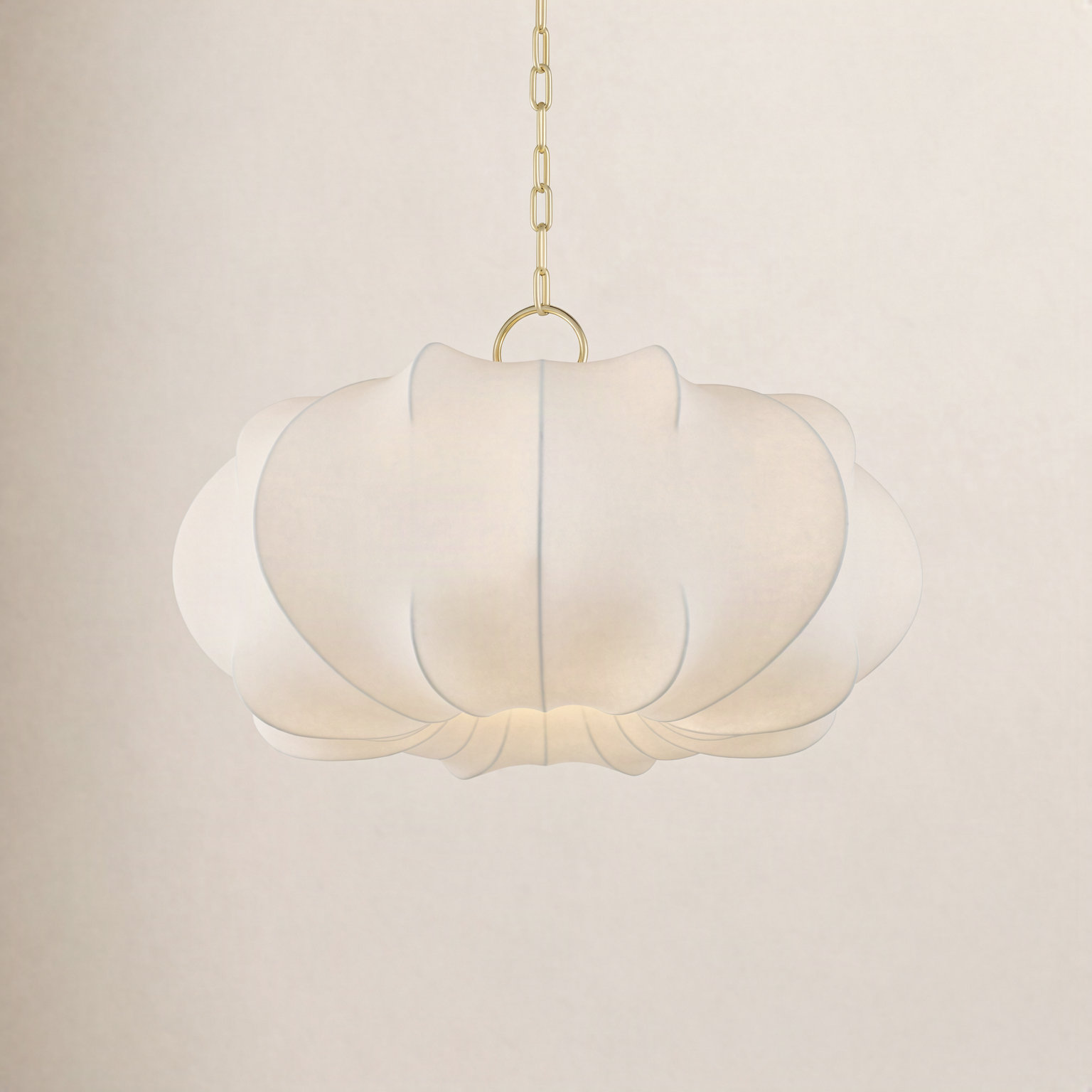 Keilah Single Light Pendant, 25 W, 79.75" H x 36" W x 36" D