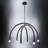 Gazmend 6 - Light Dimmable Geometric Chandelier