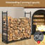 121cm W Metal Log Rack