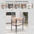 Mccolister Upholstered Dining Chair With Padded Seat And Open Back Design Powder-Coated Iron Frame Mccolister Collection-864800568-851444179