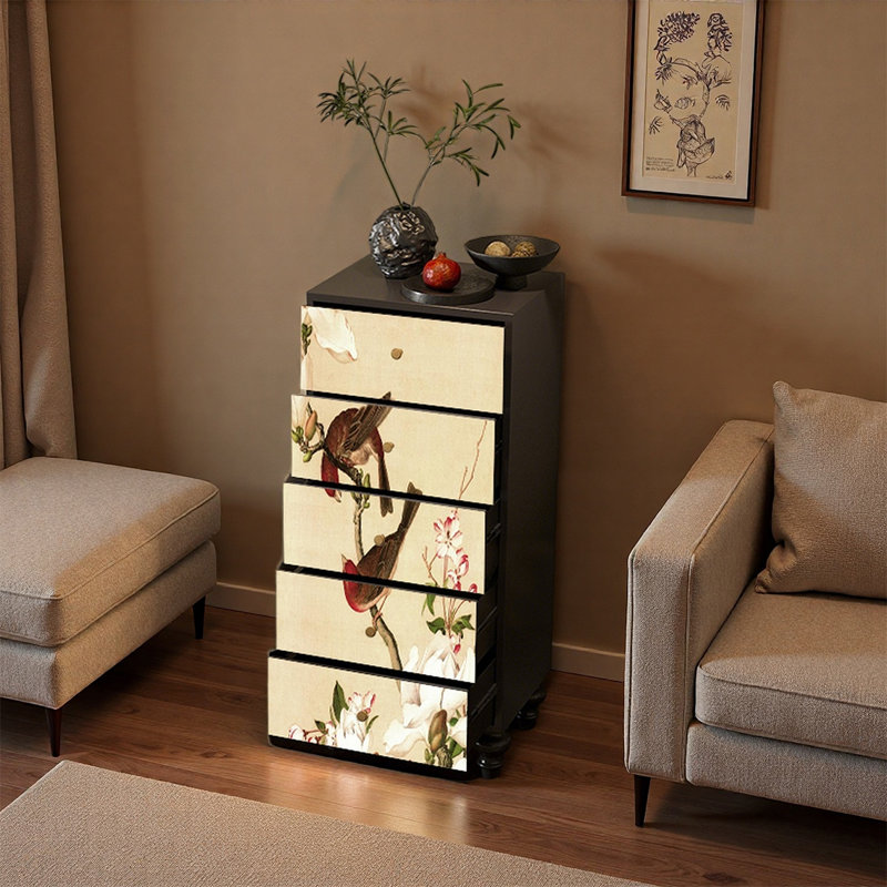 Armoire de rangement moderne en pin