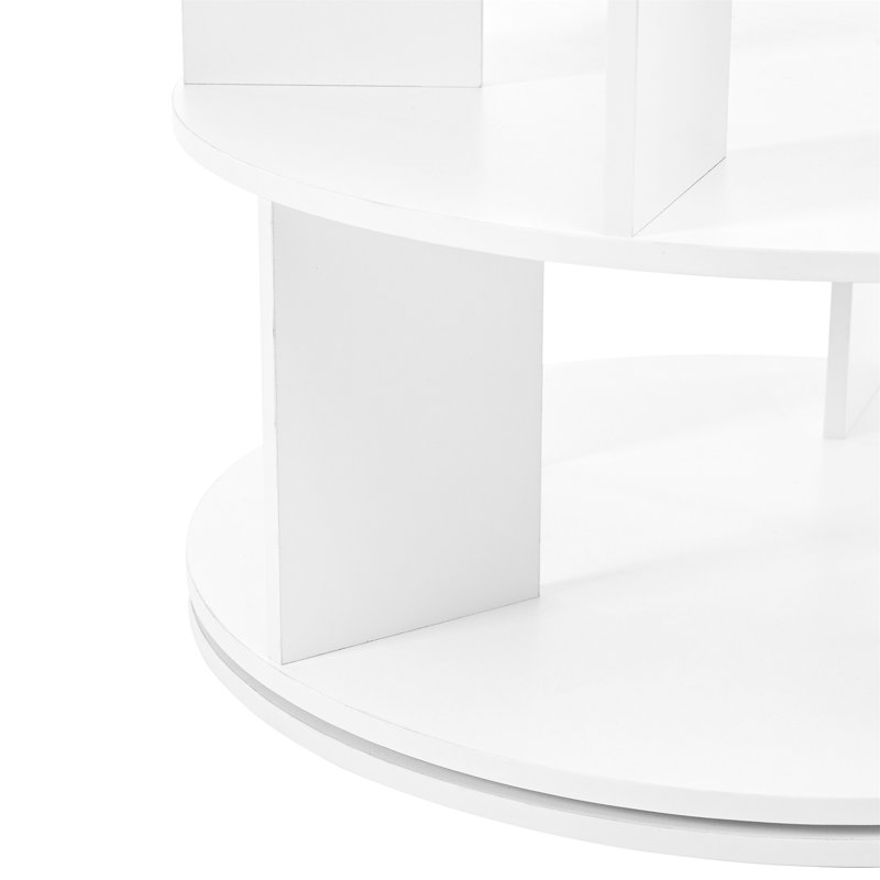 Étagère à chaussures rotative 23,6 po, étagère à chaussures rotative à 7 niveaux avec 5 grilles par couche, présentoir, organisateur de carrousel à chaussures pivotant à 360 ° pour le vestibule, salon