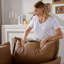 Fauteuil d'appoint simple en chenille de style moderne-519547946
