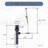 Lift Rod Bathroom Sink Drain with Overflow-104123047