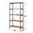 5-Shelf Bookcase In Antique Nutmeg And Black-1293410443-1293410440