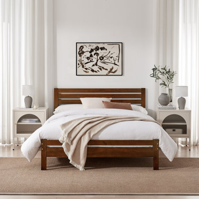 Aichele Solid Wood Bed