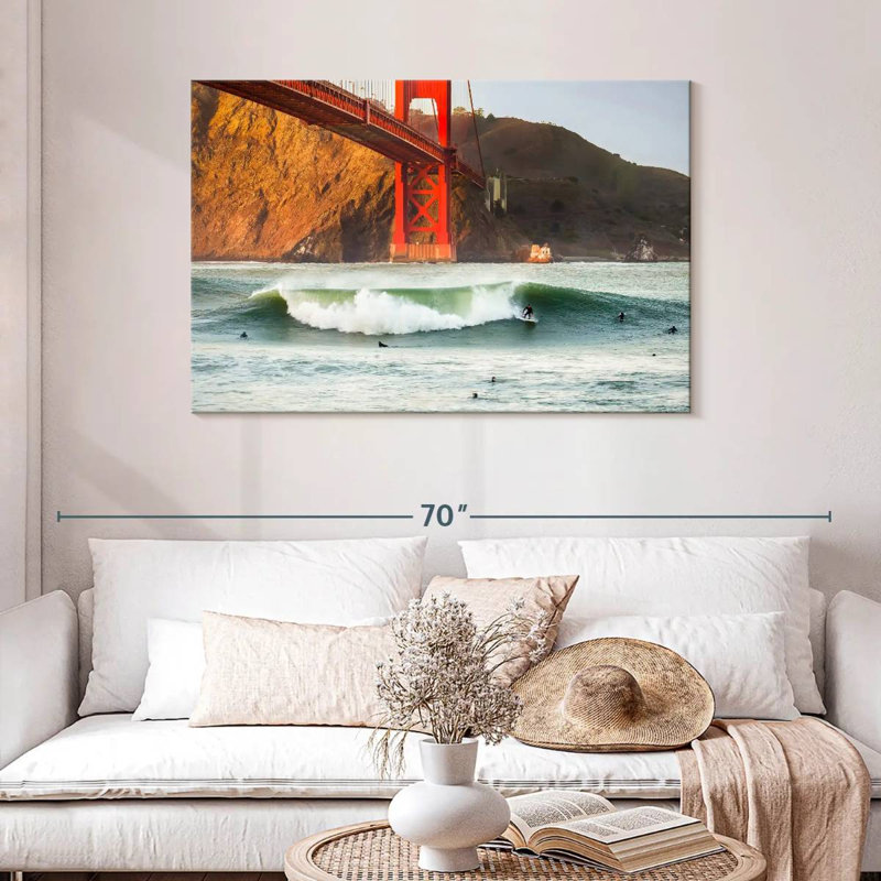 Surf Wave, H 30 po x l 45 po