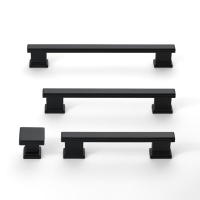 New Collection Vintage Classic Square Base Square Bar Pulls 3.75" 5" 6.3" Multipack