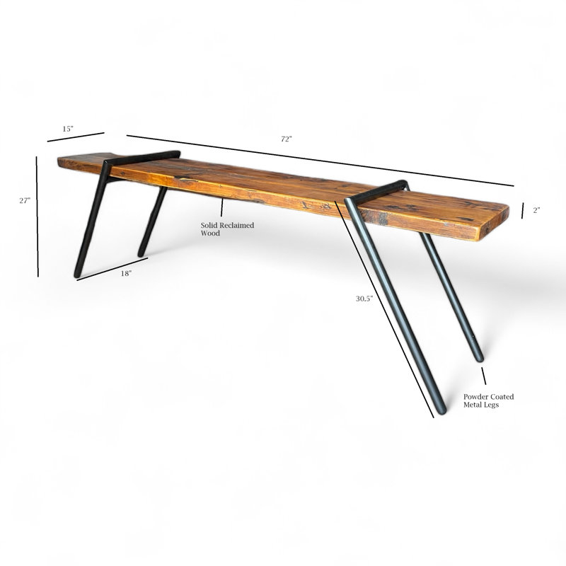 Artisan Ascent Console Table, 27" H x 72" W x 18" D