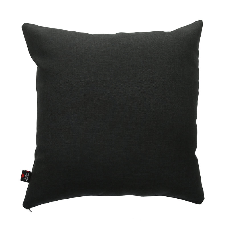 Millet Square Cushion, 43 x 43cm, Black