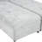 121.2" Bed With Two Convenient Storage , Gray Chenille Versatile In Functionality-137745565
