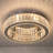 Jaeda Crystal LED Flush Mount