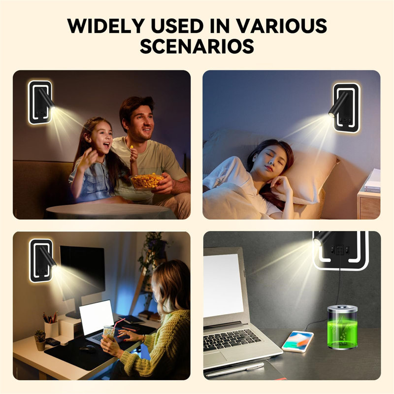 LED Spotlight, Black