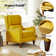 Ensemble de 2 fauteuils inclinables en cuir véritable 28,75 po Neliyah