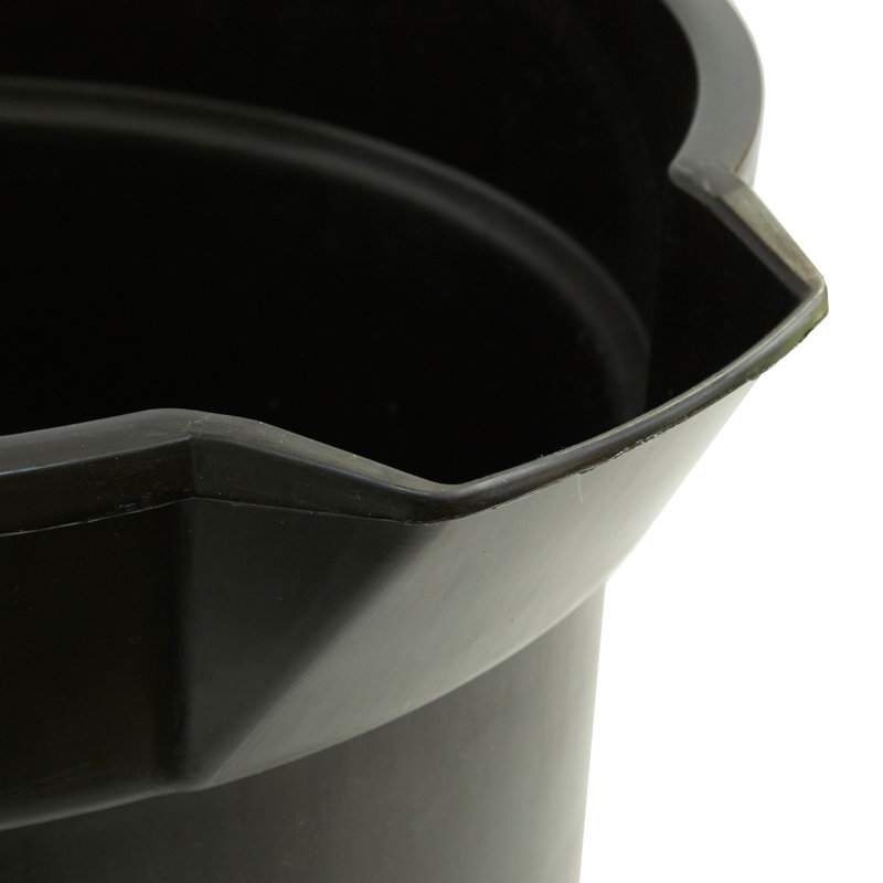 Compartiment de rangement écologique en plastique, Noir