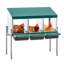 3 poules pondeuses avec des pattes et un couvercle pour le poulailler extérieur à la ferme, des suites privées pour augmenter le volume de production d'œufs, un système de roulement rapide à 3 œufs, une fonction de ventilation d'air de conception, 10