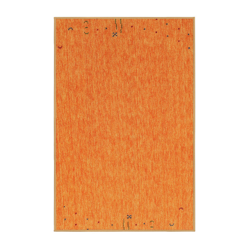 Tapis orange, Rectangle 5 pi x 7 pi