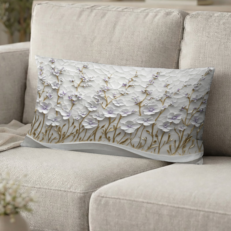 Coussin Wildflowers, H 12 po x l 20 po