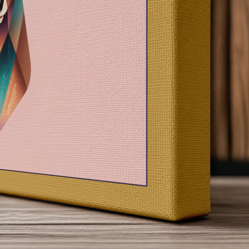 Print, 36x24 - 91.4 x 61.0 cm, Ochre Border