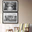 Oak Alley Reflection - reproduction de photo sur toile encadrée-871903086-871903081-872136517