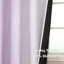 Rideaux occultant et occultant Estilar Textile Lilac and Greyish White-556780228
