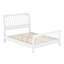 Lit plateforme en bois massif avec pied de lit assorti Orleans-604862301-607727446
