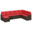Ensemble de canapé de jardin vidaXL-1196094292