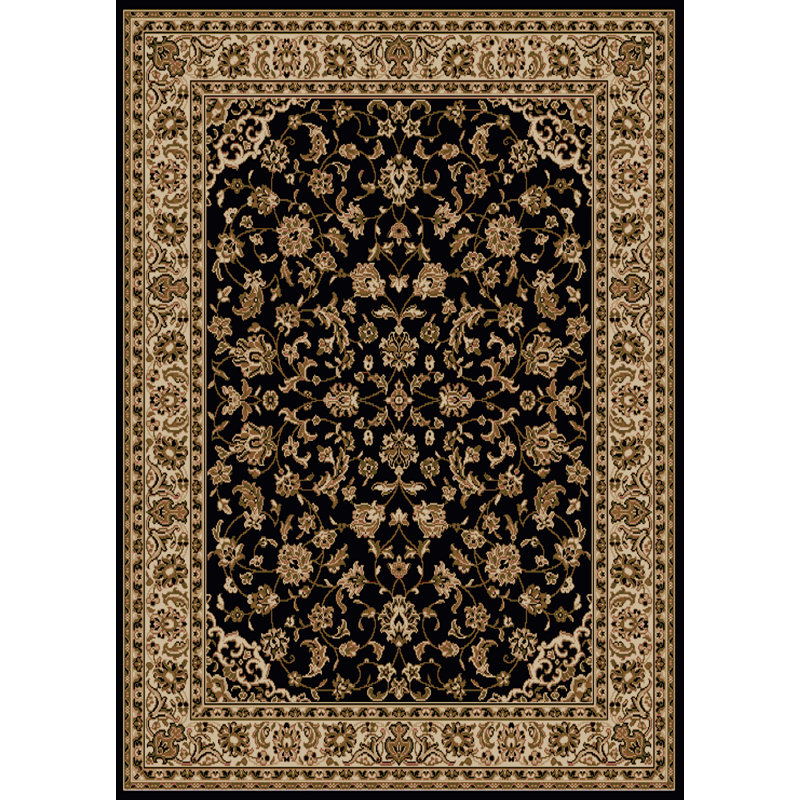 Tapis noir Gainesville, Tapis de couloir 2 pi 2 po x 7 pi 7 po