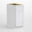Modern Single Door Kitchen Base Cabinet With Top Drawer (Available In 12", 15", & 18" Widths)-125128402