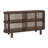 Estie Wood Slatted Sofa Console Table With Open Shelves-1095074787